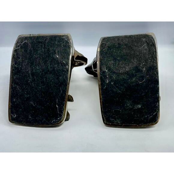 Mid 20th Century Tom Sawyer Huck Finn Bronzed Finish Metalware Bookends - A Pair - Picture 7 of 11